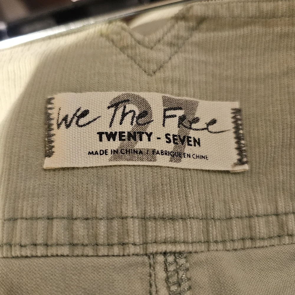 We The Free Moss Green Pencil Skirt - Picture 2 of 3